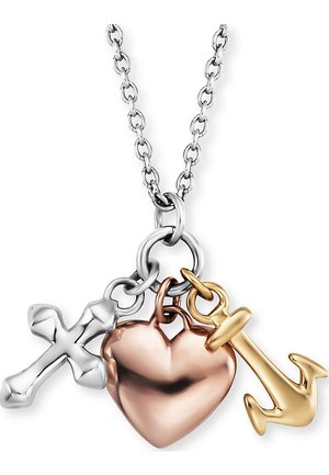 ENGELSRUFER DAMEN-KETTE KETTE GLAUBE, LIEBE & HOFFNUNG 925ER SIL - Necklace - tricolor