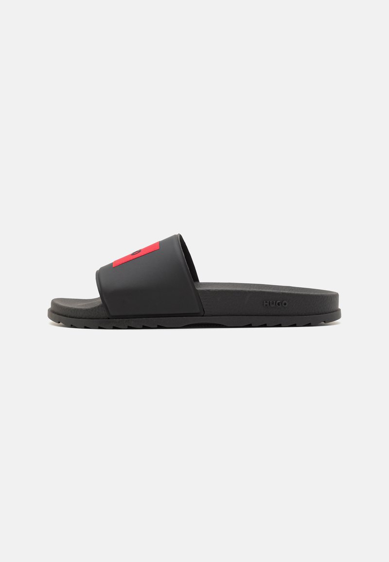 HUGO TIMEIN - Sandales de bain - black/noir HUGO TIMEIN - Sandales de bain - black/noir