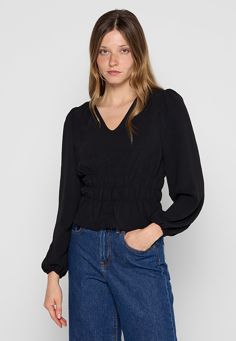 Vero Moda Petite Blouse zwart Vero Moda Petite Blouse zwart