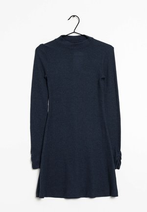 Gebreide jurk - blue