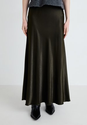 NICOLETTE ULLAS SKIRT - Gonna lunga - forest night