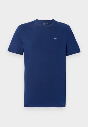 Hollister Co. ICON CREW - T-shirt basic - blue