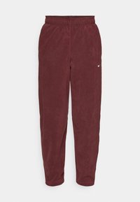 ONE PANT POLAR - Παντελόνι φόρμας - burgundy crush/white