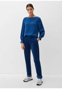 s.Oliver Stoffhose - ozeanblau