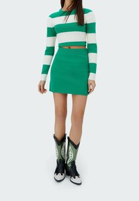 Stradivarius Jersey de punto - green