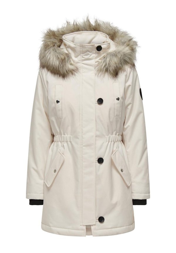 Winter coat - eggnog detail nature fur2