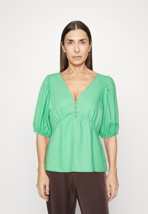 GAP PUFF - T-shirt imprimé - jamaica green