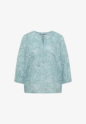Cecil, 3/4-ARM TUNIKA MIT BLÄTTERPRINT - T-shirt à manches longues - crystal mint