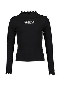 Blue Seven LANGARM MIT STEHKRAGEN - Langarmshirt -  schwarz