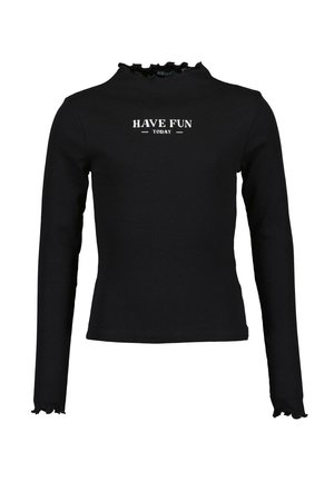 Blue Seven LANGARM MIT STEHKRAGEN - Longsleeve -  schwarz