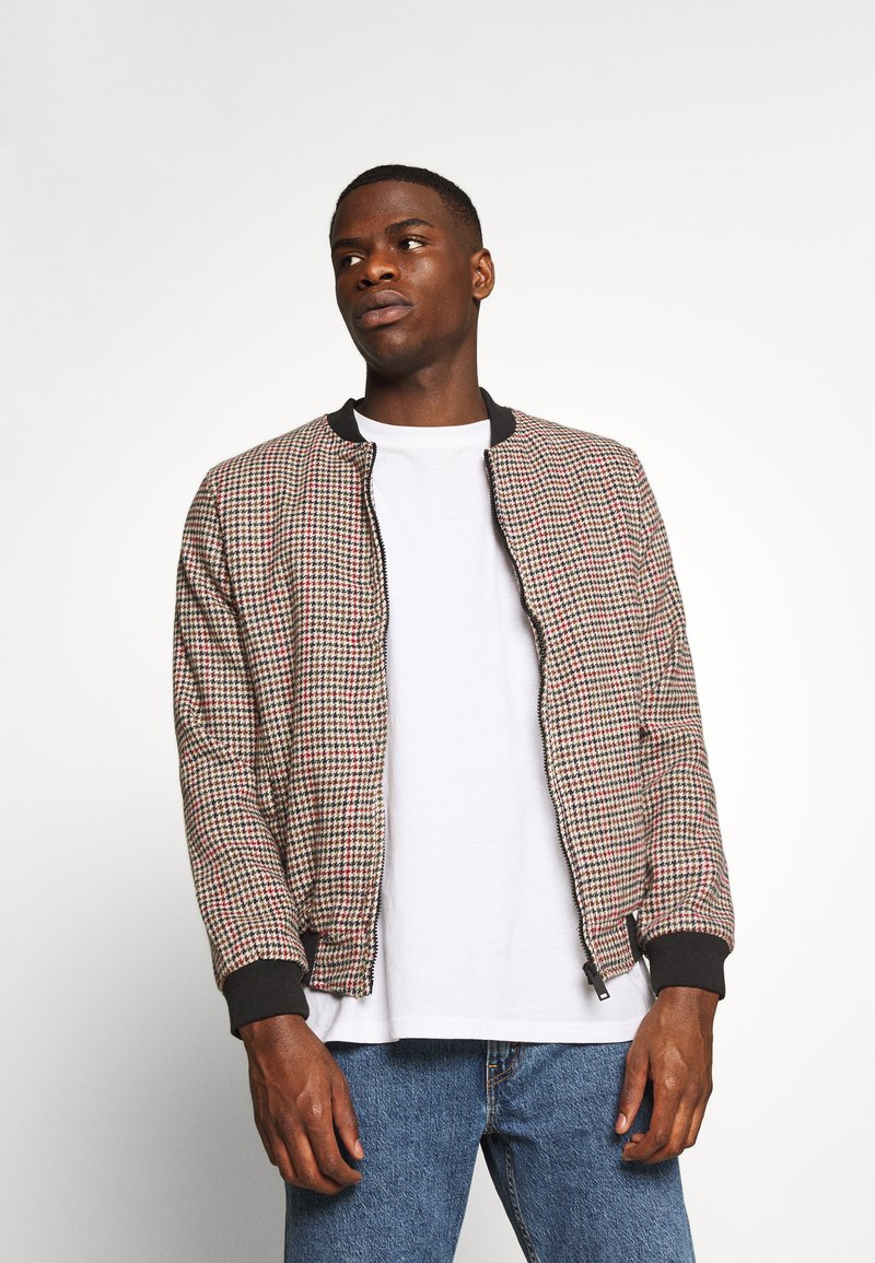 Herren Leichte Jacken | Brave Soul INSPIRATION Leichte Jacke stone/red/black/offwhite - AT23906 Herren Leichte Jacken | Brave Soul INSPIRATION Leichte Jacke stone/red/black/offwhite - AT23906