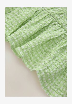 Next, Freizeitkleid - pastel green gingham