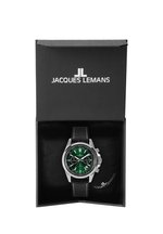 Jacques Lemans LIVERPOOL - Chronograph - black green/grün - Zalando.de 