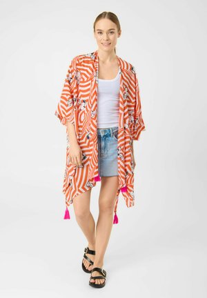 Codello PONCHO DAMEN - Cape - rot