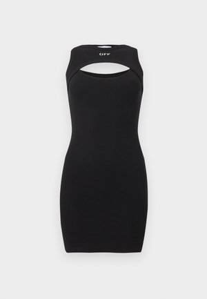 STAMP ROUND MINI - Φόρεμα ημέρας - black