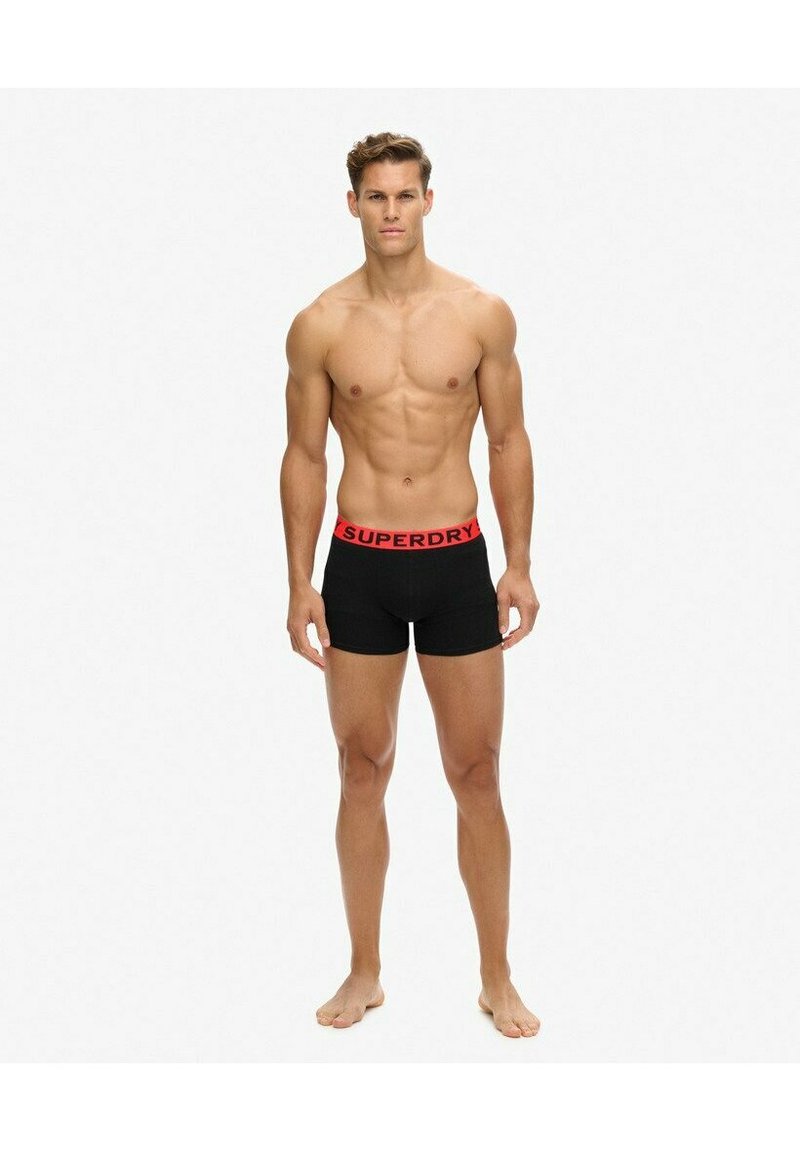 Superdry & Co 2PACK - Boxers - black athletic grey feeder