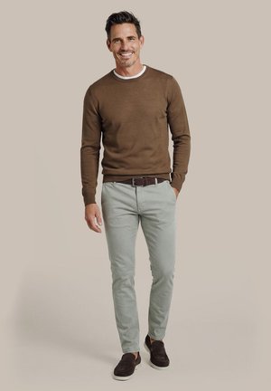 Suitable Trui - bruin taupe