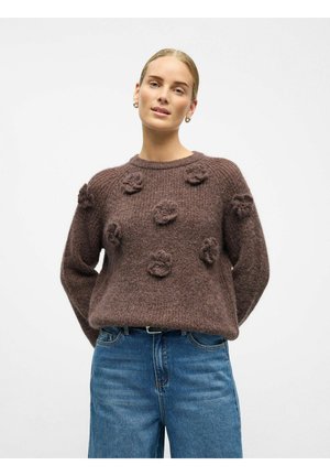 Strickpullover - seal brown