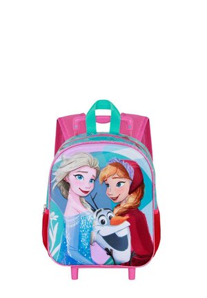 DISNEY FROZEN FAMILY SMALL WITH - Valise à roulettes - frozen blue