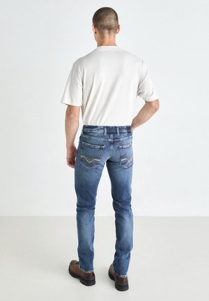 Jeans Straight Leg - dark-blue denim