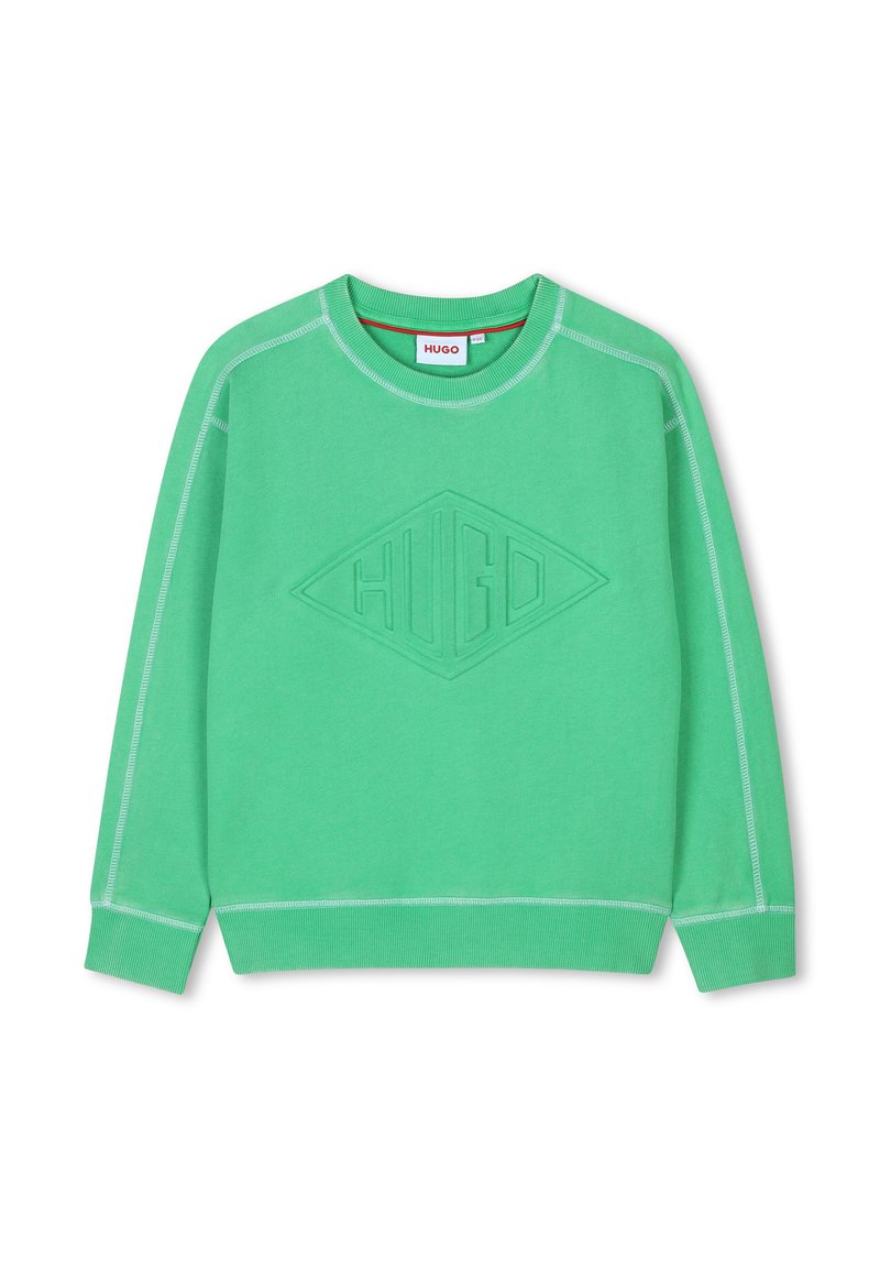 HUGO Kids Sweater groen HUGO Kids Sweater groen