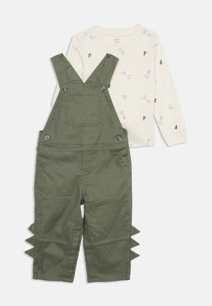 Carter's, SET - Блуза с дълги ръкави - green/white
