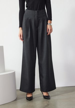 Broek - mottled dark grey