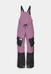 DRAGLINE BIB - Lyžařské kalhoty - midnight mauve/black