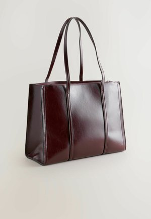 Next STRUCTURED - Cabas - berry gloss