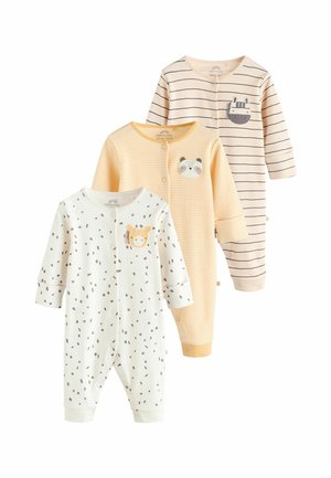 REGULAR FIT - FOOTLESS CHARACTER 3 PACK  - Pajac za spanje - neutral