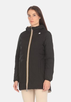 Piumino lungo - black