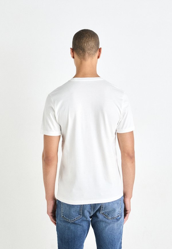 MEDIUM LOGO TEE - Print T-shirt - ecru2