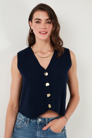 REGULAR FIT - Vesta - dark blue