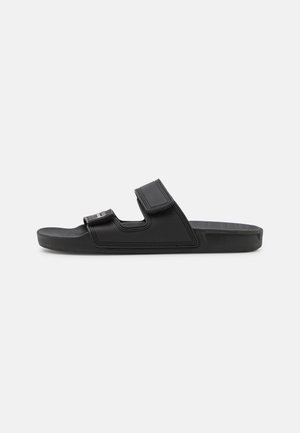 RIVI  - Pool slides - black/grey