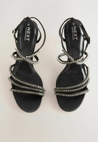 REGULAR FIT - FOREVER COMFORT JEWELLED STRAPPY - Sandaler - black
