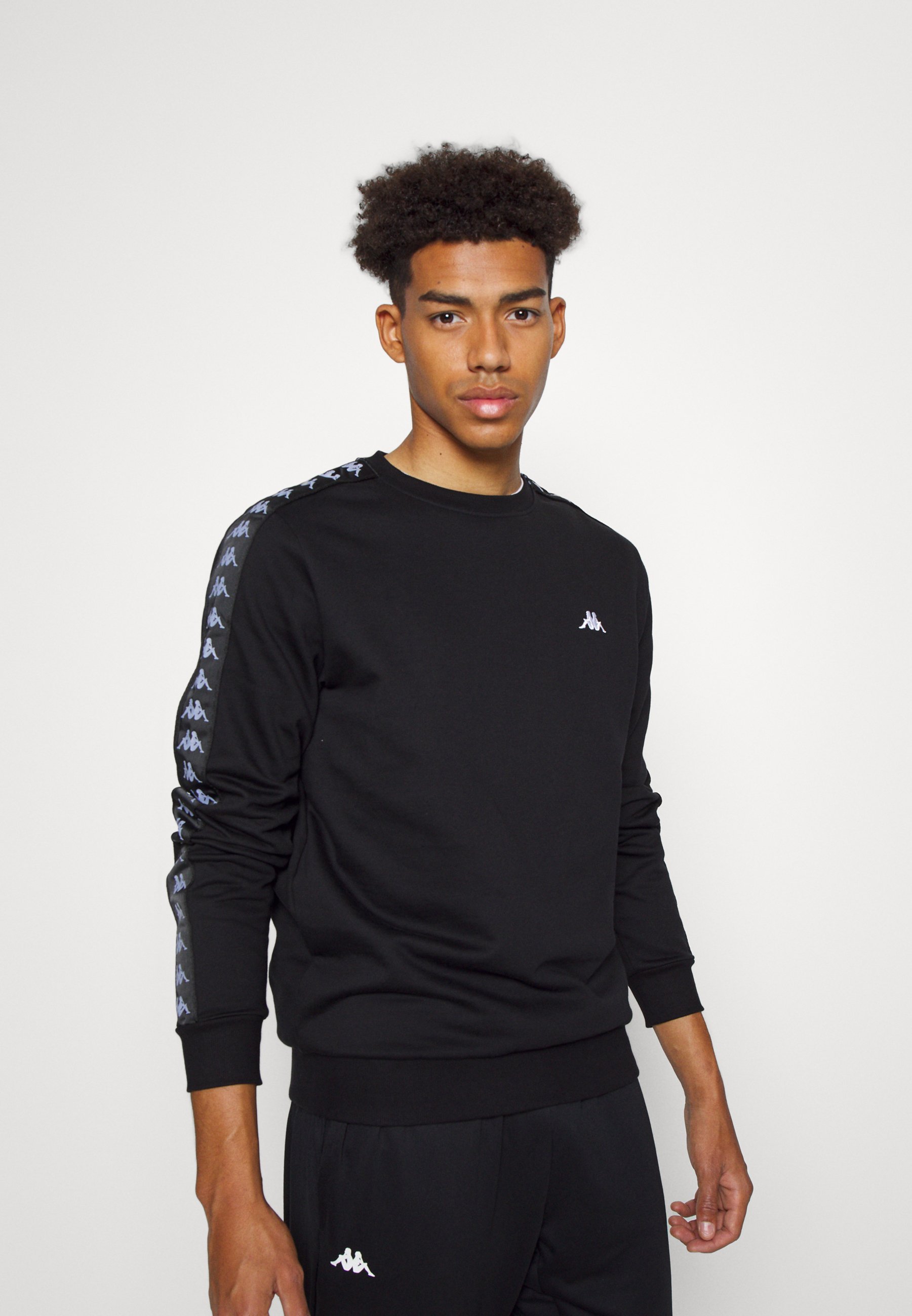 Kappa Sudadera - caviar/negro - Zalando.es