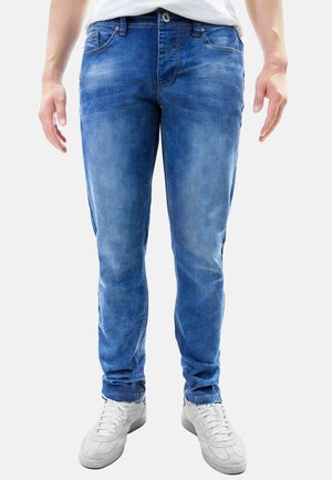 POCKET MIT DESIGN UND MODISCHEN TASCHEN - Jeans Slim Fit - blau