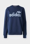 PINSTRIPE - Sweatshirt - night indigo/off white