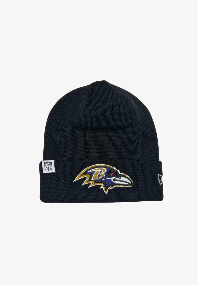New Era BALTIMORE RAVENS NFL LOOP LABEL - Beanie - schwarz