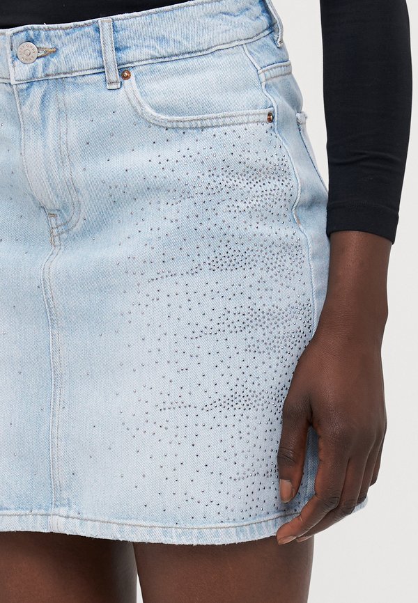 ONLSTELLA RHINESTONE SHORT SKIRT  - Mini skirt2