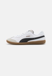 Puma - KING 21 IT - Fußballschuh Halle - white/black Thumbnail-Bild 1