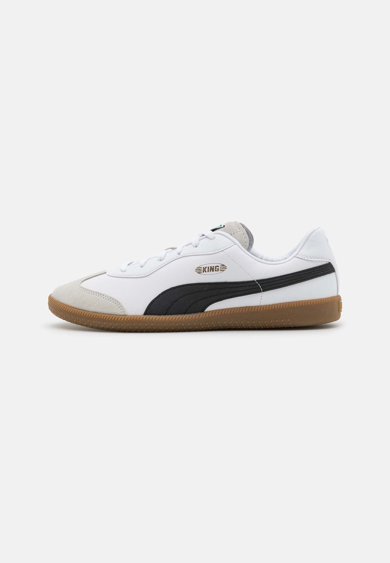 Puma - KING 21 IT - Fußballschuh Halle - white/black, Vergrößern