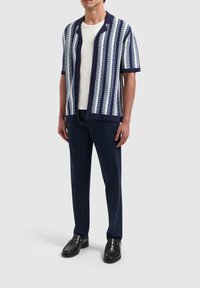 Pure Path REGULAR FIT SHORT SLEEVE - Overhemd - navy