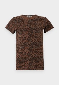 ALL OVER LEOPARD TEE - Trükipildiga T-särk - brown