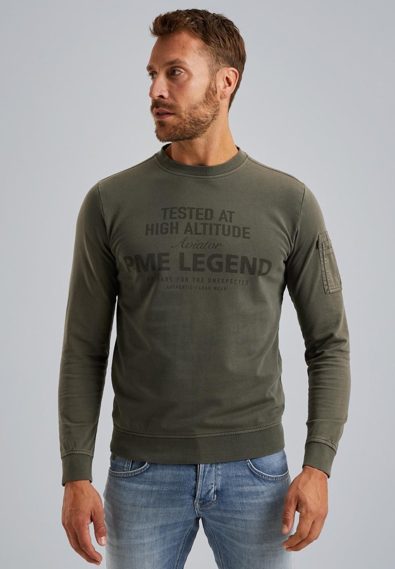 PME Legend - SWEATSHIRT ARTWORK - Sweatshirt - beluga, Vergrößern