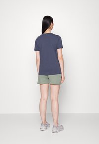 Pieces Maternity PMRIA FOLD UP SOLID TEE  - T-shirt básica - ombre blue