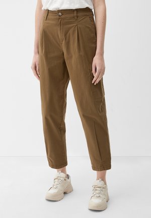 MIT PATTENTASCHE - Cargohose - olivgrün