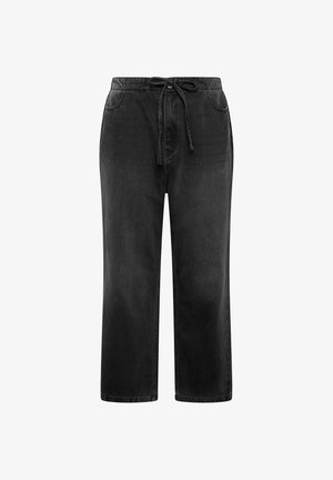 Yours Clothing, PLUS SIZE WIDE LEG JEANS - Wide Leg - black