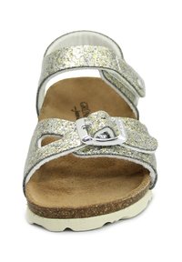 Grünland LUCE FIBBIA STRAPPO - Sandali - platino beige