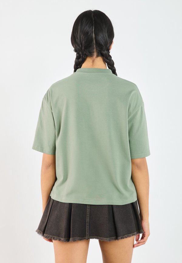 UNISEX BASIC BOXY CROPPED T SHIRT - Basic T-shirt - sea spray2